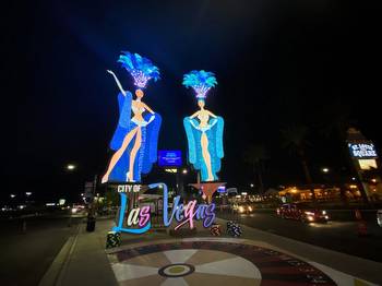 Bright New Signs On Las Vegas Strip Honor Iconic Sin City Figure
