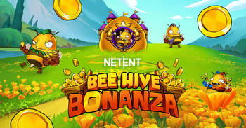 Busy bee players can chase sweet prizes in NetEnt’s newest slot: Bee Hive Bonanza