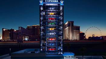 Carvana bets on ‘car slot machine’ for Sin City