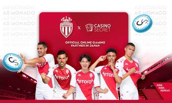 Casino Secret Becomes AS Monaco’s Official Online Gaming Partner in Japan