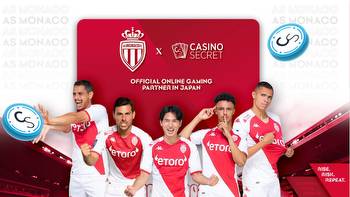 Casino Secret new Online Gaming Partner of AS Monaco in Japan