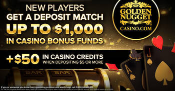 Celebrate the Golden Nugget Casino online launch in Pennsylvania with a special offer!