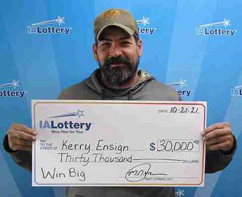Charles City Man Among North Iowans Winning Iowa Lottery Prizes in October