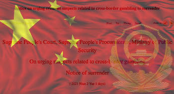 China gives ‘cross-border’ gambling ops until April 30 to surrender ... or else