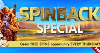 Claim 50 Free Spins Playing Vegas Crest Casinos Spin Back Special