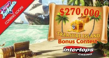 Compete for Top Prizes in Intertops $270K Treasure Island Casino Bonus