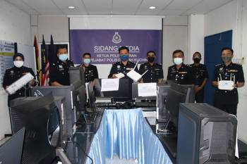 Cops bust Taman Seng Goon online gambling call centre which made RM1.26 mln