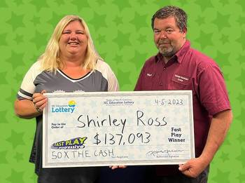 ‘Couldn’t believe it’: North Carolina woman wins $137,093 lottery jackpot after buying $10 ticket at gas station