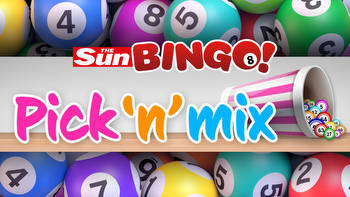 Create a new pick n mix sweet using your name and birthday with Sun Bingo