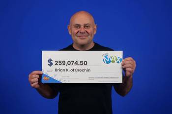 'Disbelief': Brechin man wins over $250,000 on Lotto Max ticket