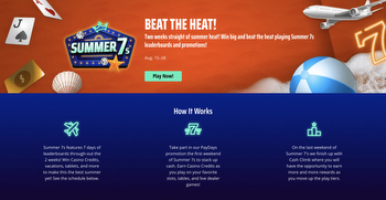 DraftKings Casino Promo Code in August: Summer 7s Promotion
