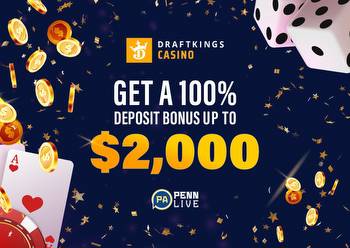 DraftKings Casino promo PA: Get up to $2,000 in bonuses