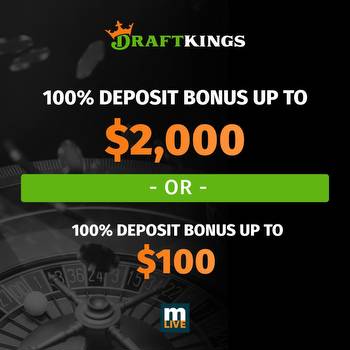 DraftKings online casino Michigan: Choose your bonus for up to $2,000