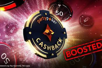 Earn 10% Extra Cashback For Only $0.10 of Rake at partypoker