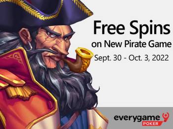Earn casino spins at Everygame Poker through October 3