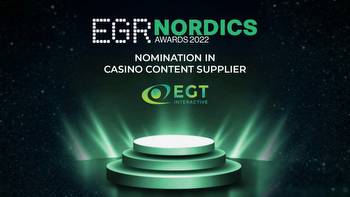 EGT Interactive gets nomination as Casino Content Supplier