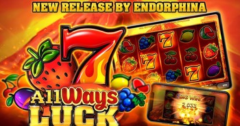 Endorphina unveils its newest slot release, All Ways Luck