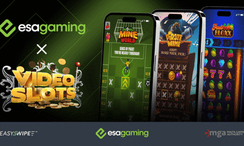ESA Gaming unleashes full EasySwipe™ portfolio on Videoslots offering