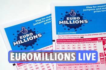 EuroMillions draw LIVE: £34m Lottery jackpot up for grabs tonight after Thunderball numbers revealed