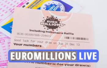 Winning lottery numbers REVEALED with £184m record jackpot up for grabs
