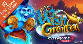 Everygame Poker Rewards 10 Free Spins On A New Slot