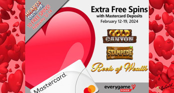 Everygame Poker Runs Free Spins February 12-19
