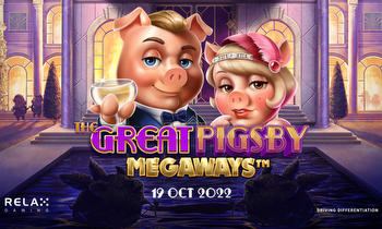 Experience the roaring ’20s as Pigsby returns in The Great Pigsby Megaways