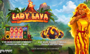 Explosive wins await players in Kalamba Games’ Lady Lava