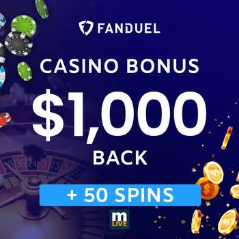 FanDuel casino bonus: Up to $1,000 back and 50 free spins