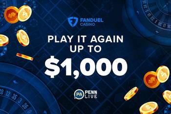 FanDuel Casino promo PA: Play it again up to $1,000