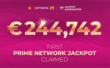 First Softswiss Prime Network Jackpot claimed
