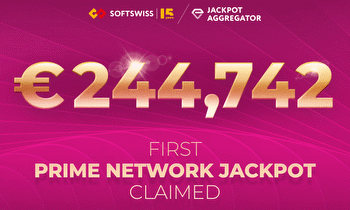 First SOFTSWISS Prime Network Jackpot Strikes €244K+