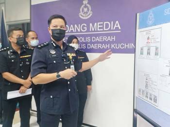 Five gangs raking in RM15.7 million from online gambling busted by Kuching police