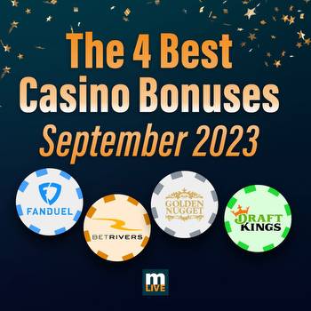Four best online casino bonuses for September 2023