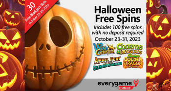 Free Spins At Everygame Poker On 3 Slots This Halloween