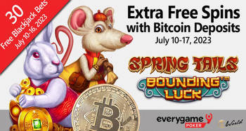 Free Spins At Everygame Poker On Slots For Bitcoin Deposits