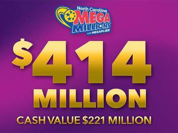 Friday Mega Millions jackpot increases to $414 million