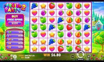 Fruit Party 2 new hit online slot from Pragmatic Play