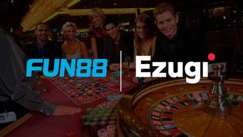 Fun88 relaunches Ezugi Live Casino in response to growing demand from its users