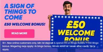 Gala Bingo welcome offer: Sign up and get £50 in 2021