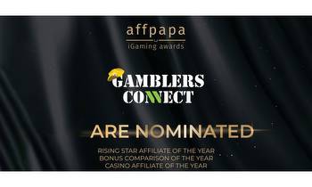 Gamblers Connect Nominated For Record Three Categories At The Upcoming AffPapa iGaming Awards 2022