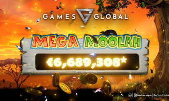 Games Global progressive jackpot Mega Moolah awards €6.6 million
