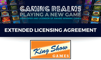 Gaming Realms extends agreement with King Show Games