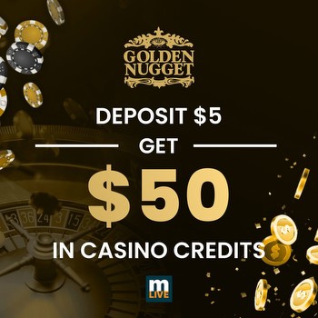 Golden Nugget promo: Deposit $5, get $50 in Casino Credits