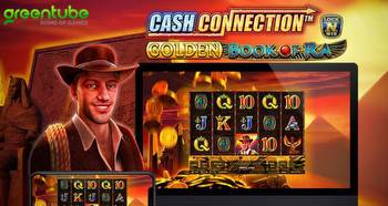 Greentube releases new Cash Connection-Golden Book of Ra online slot