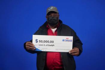 Guelph man wins $50K in lottery