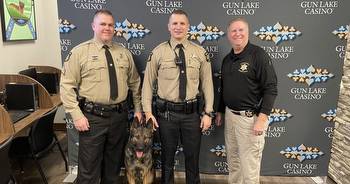 Gun Lake Casino donation helps Allegan County Sheriff's Department train new K-9