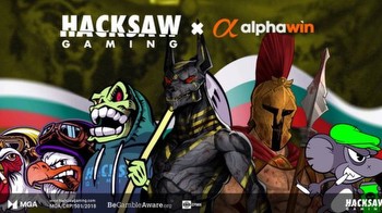 Hacksaw Gaming goes live in Bulgaria through Alphawin