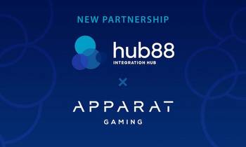 Hub88 agrees content-integration deal with Apparat Gaming