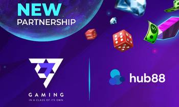 Hub88 integrates 7777 gaming’s casino content